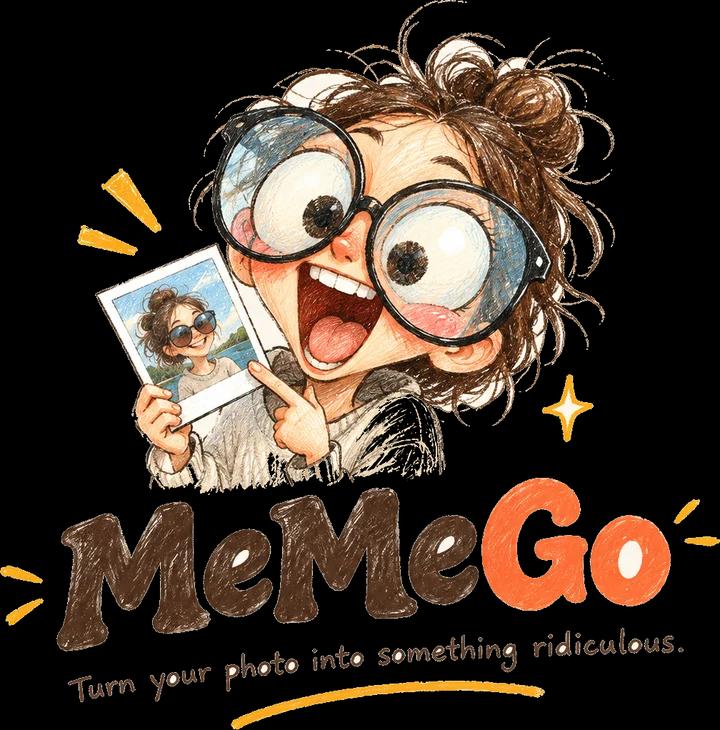 MeMeGo — funny personalized digital gifts from photos